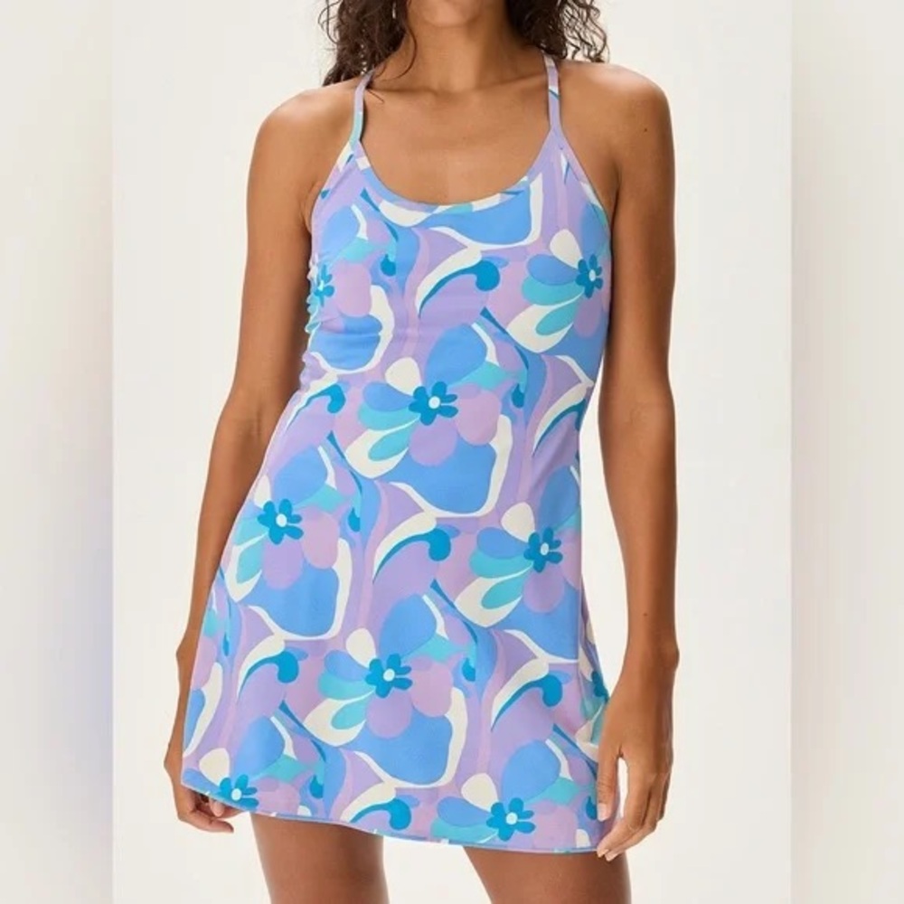 Outdoor Voices Exercise Dress – xs – Retro Haze
